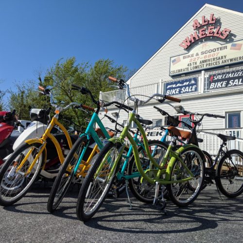 All Wheels Bike and Scooter Shop Rehoboth Beach Delaware